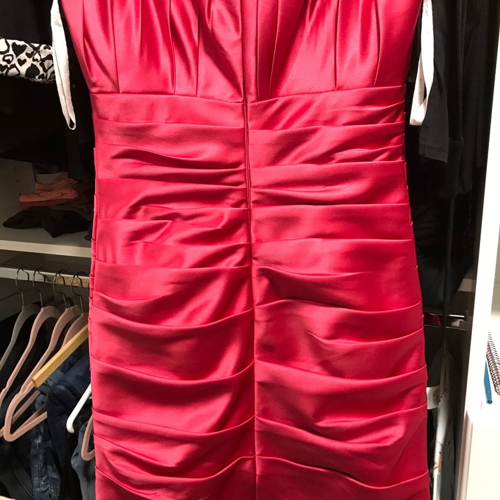 Formal satin dress - Picture 3 of 5